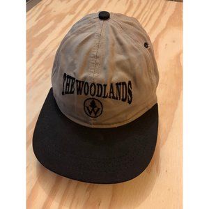 Vintage Strapback Hat The Woodlands Houston Texas Roxxi Royal Grip 90s Cap